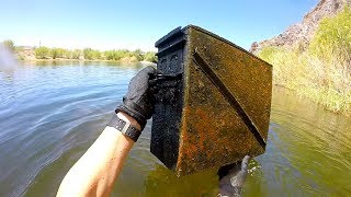 River Treasure: I Found a Metal Box Underwater in the River! (Unexplained) River Treasure: I Found a Metal Box Underwater in the River! (Unexplained)