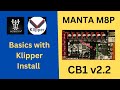 BTT Manta M8P v2 - Basics with CB1 v2.2