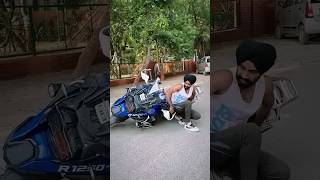 Jatt Prabhjot Bmw 1250 Fall Down