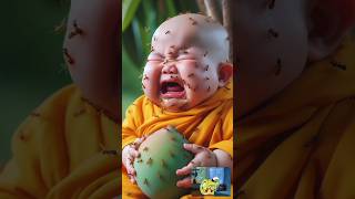 Little Monk So Cute Biksu Kecil Lucu Funny Monk