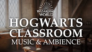 Hogwarts Classroom | Harry Potter Music & Ambience - 5 Scenes for Studying, Focu