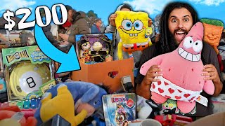 I Found Rare Nickelodeon Toys Everywhere At The Flea Market