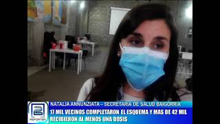 NATALIA ANNUNZIATA - VIERNES Y SABADO VACUNARAN CON SPUTNIK 2