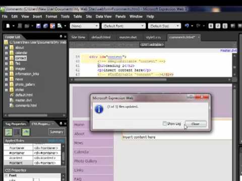 ... Create A Form And Send The Data Using Expression Web and PHP - YouTube