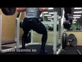 ATG Squats Up To 405lbs For Max Reps