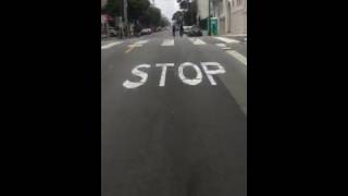 Boosted Boarding Up Hill In Sf