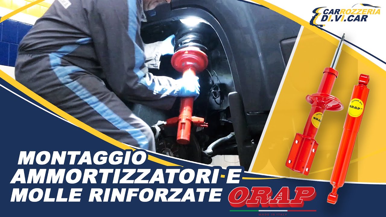 Montaggio sospensioni rinforzate ORAP