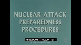 U.S. AIR FORCE NUCLEAR ATTACK PREPAREDNESS PROCEDURES  ATOMIC WARFARE  27204