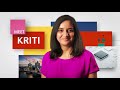 Humans and AI: Meet Kriti  |  Episode 8