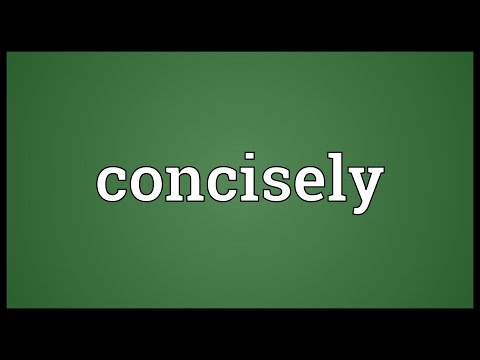 Header of concisely