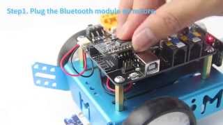 How to use 2.4GHz wireless module and Bluetooth module with mBot