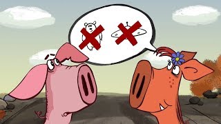 Pig Pinks And Funny Farm Piglet Part 9 3D Animation Kids Videos