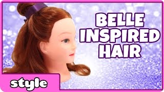 Belle Hair Tutorial Diy Cute And Easy Hairstyle Tutorial Hairstyle Guide Belle Inspired Hair
