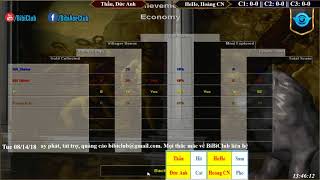 AoE 22 Random Thầu, Đức Anh vs HeHe, Hoàng CN Ngày 14/08/2018