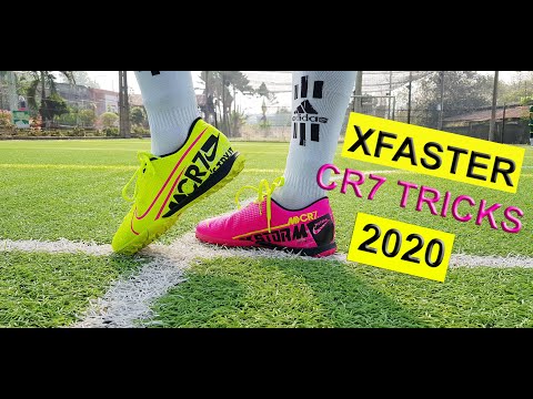 XFASTER CR7 Tricks 2020 mẫu giày đá bóng sân cỏ nhân tạo độc đáo mới lạ !