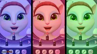 Learn Colors With My Talking Angela - Talking Animals Games - Colours For Kids Education Cartoon