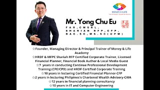 Speaker Video Mr Yong Chu Eu
