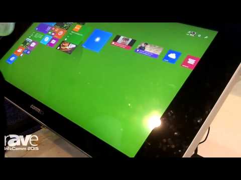 InfoComm 2015: CommBox Highlights PCAP 4K Touchscreen
