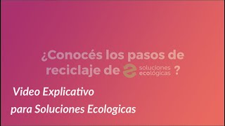Explica Play - Soluciones Ecológicas: Ecopuntos 1 - Video Explicativo