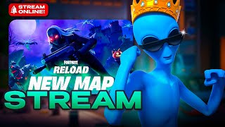 Live New Fortnite Reload Map No Mic Stream