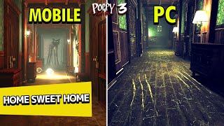 Poppy Playtime Chapter 3 Home Sweet Home | Pc Vs Mobile Comparison