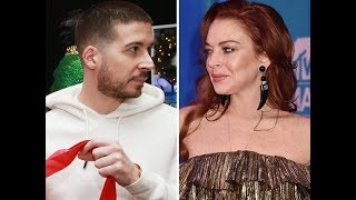 LINDSAY LOHAN REJECTS VINNY GADAGNINO FROM JERSEY SHORE | PLV's | CELEBRITY TEA