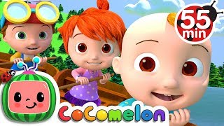 Row Row Row Your Boat   More Nursery Rhymes & Kids Songs - CoComelon