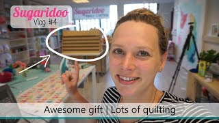 Lots of sewing and an awesome gift | Sugaridoo Vlog 4