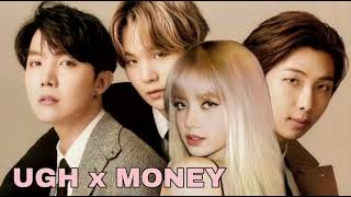 BTS(SUGA, JHOPE & RM), LISA FROM BLACKPINK - UGH! MONEY