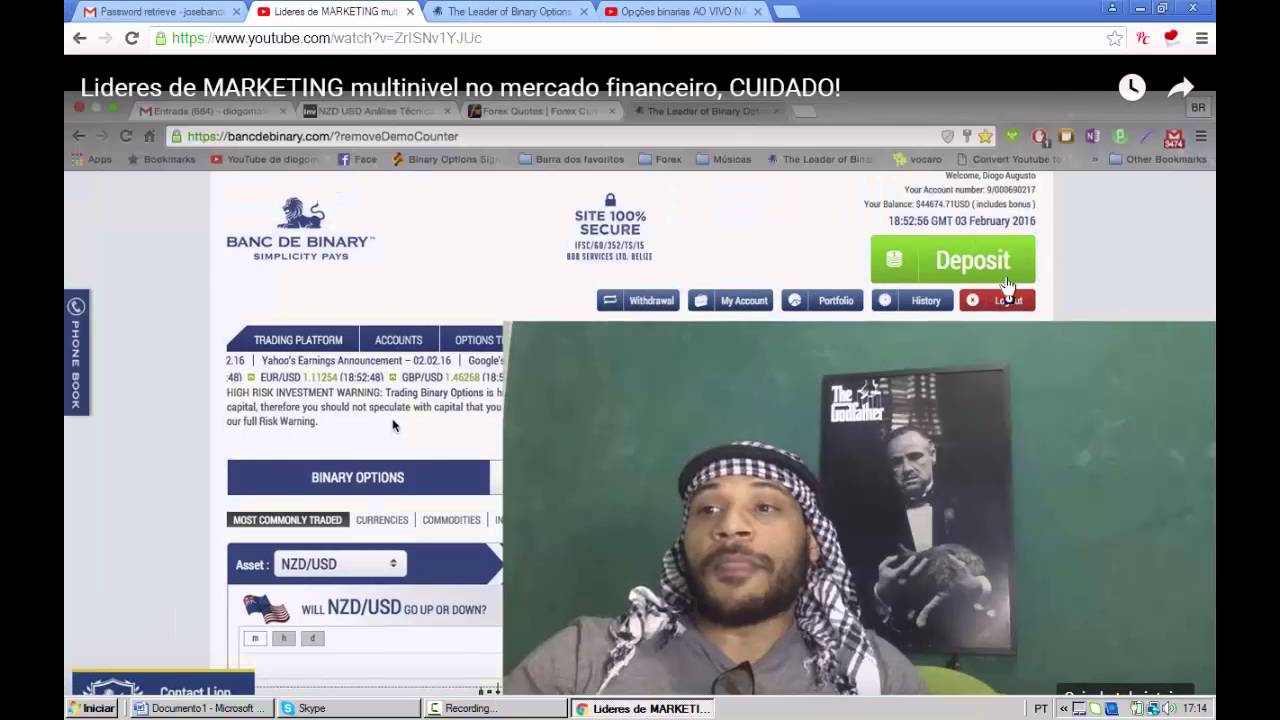 opções binárias é fraude