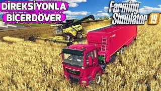 Farming Simulator 19 Di̇reksi̇yon İle Bi̇çerdöver