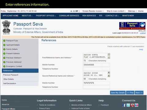 How to Fill Passport Application form online step by step