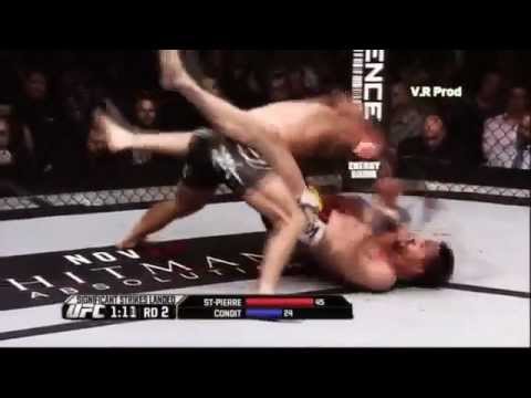 Georges St-Pierre vs Carlos Condit UFC 154 Highlights