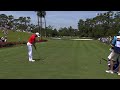 Sergio Garcia's tee shot yields birdie at THE PLAYERS on No. 3