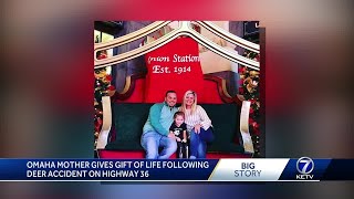 Omaha mother gives the gift of life following accident