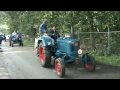 3 Different Lanz Bulldogs Tractors