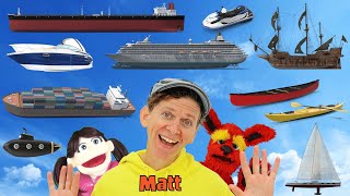 What Do You See? Song Boats And Ships | Find It Version | Dream English Kids