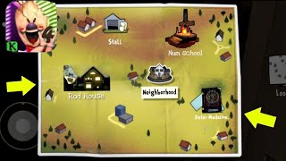 Icescream 4 Map Revealed|| Rod's House And Evil Nun Secret Place