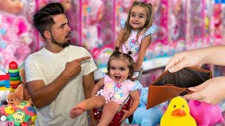 Toddler Takes Her Sister On A Shopping Spree