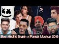 English Hindi Punjabi Mix Songs 2019 - Top Hit Songs Mashup 2019 - Remix Nonstop Songs