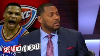 Eddie House on Westbrook's reputation after OKC's Game 4 loss to the Jazz | SPEAK FOR YOURSELF Eddie House on Westbrook's reputation after OKC's Game 4 loss to the Jazz | SPEAK FOR YOURSELF