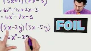 The FOIL Method from Thinkwell Intermediate Algebra The FOIL Method from Thinkwell Intermediate Algebra
