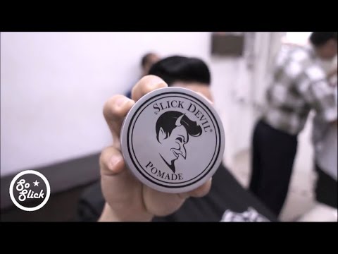 Slick Devil Medium Hold Pomade | Review & Styling