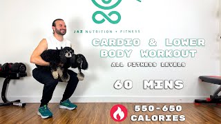 JAZ it Up Ep. 222 | Cardio & Lower Body Workout for All Fitness Levels | 60 Minu