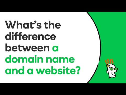 VIDEO : what is the difference between a domain name and a website? | godaddy - what is the difference between a domainwhat is the difference between a domainname, a website andwhat is the difference between a domainwhat is the difference ...