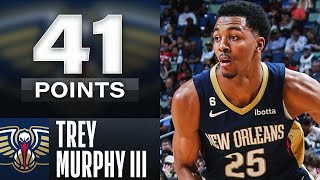 Trey Murphy Iii Drops Career-High 41 Points In Pelicans W March 12, 2023