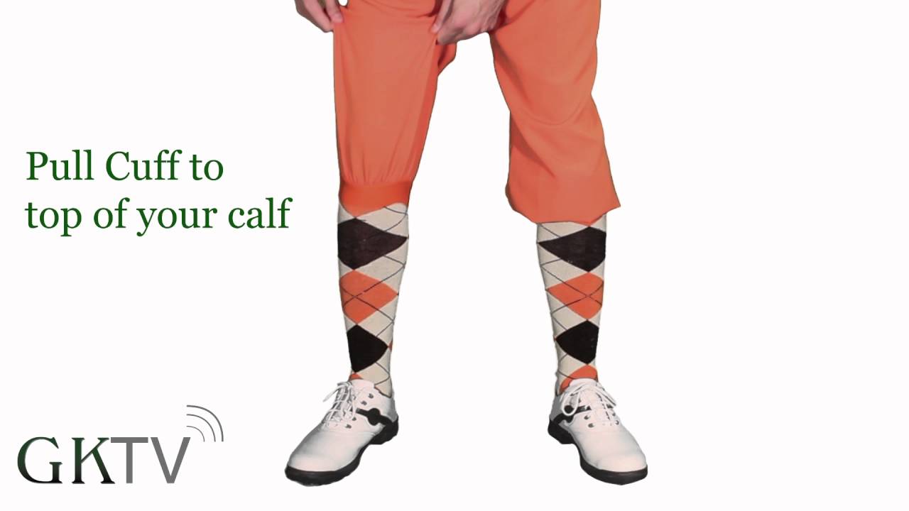 How To Wear Your Orange Golf Knickers