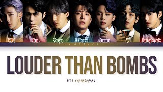 Watch Bts Louder Than Bombs video