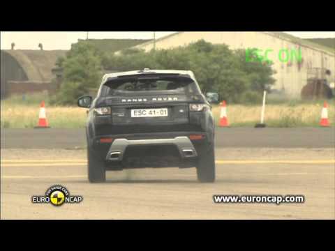Euro NCAP | Range Rover Evoque | 2011 | Электронный контроль устойчивости