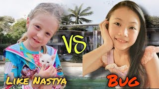 Little Big Toys (Bug) VS Like Nastya Lifestyle Comparison 2021 #FactsWithBilal
